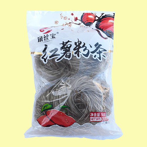 爱美的朋友们可以适当食用红薯粉呦，它具有美容养颜的功效呢